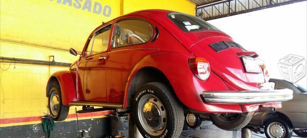 Vocho vw rojo cereza fac orig