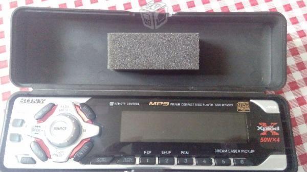 CARATULA ESTEREO SONY cdx mp450x