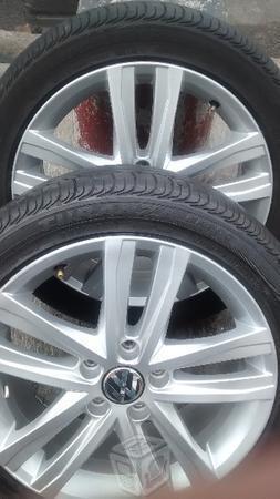 Rines jetta sport rin 17 5/112 C/ llantas