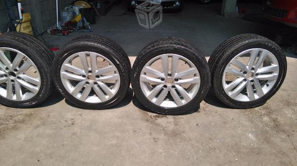 Rines 17 jetta gli mk6 originales