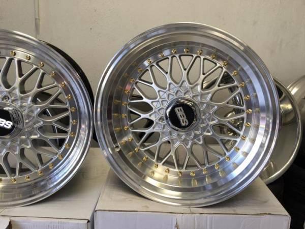 Bbs Grises 15x8 y 15x7 (Nuevos) 4-100