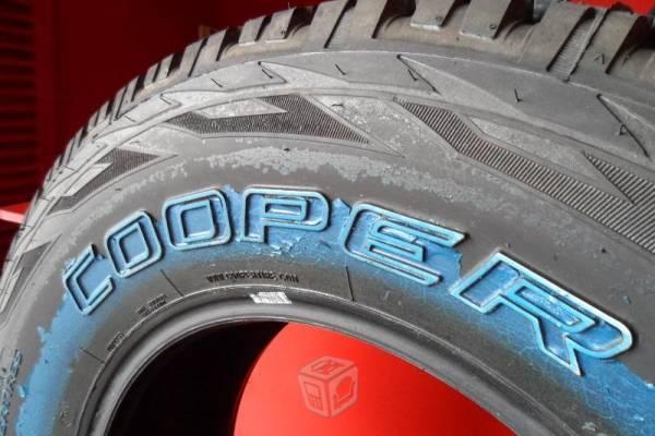 Llantas nuevas 265/70/18 cooper a/t3