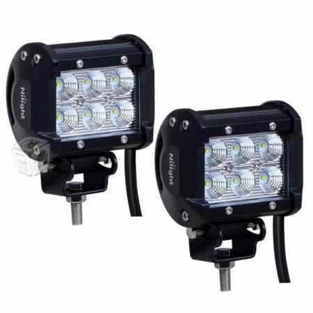 Par de faros Leds universales