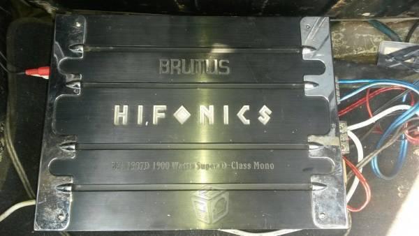 Amplificador Hifonics Brutus 1900 rms