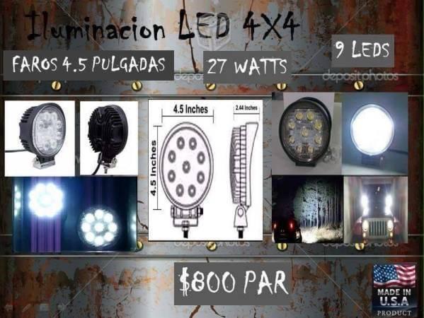 Par de faros led nuevos