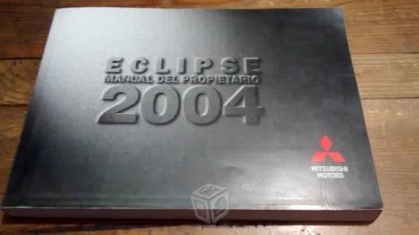 Manual de mitsubishi eclipse 2004