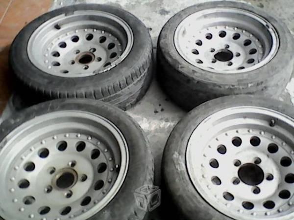 Rines 15 de aluminio de ford-chevrolet 5birlos