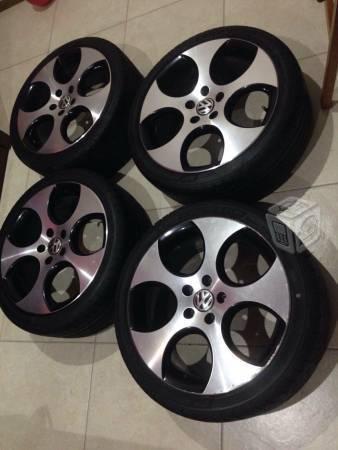 Rines 18 para jetta, golf