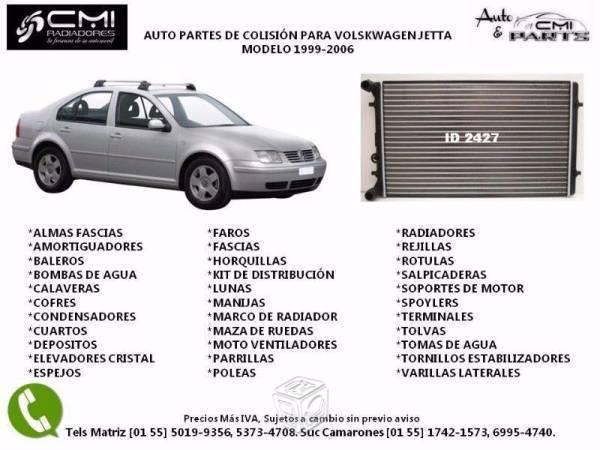 Radiador Jetta Modelo 1999-2006 Contactar