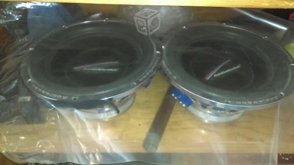 Par de woofers 10