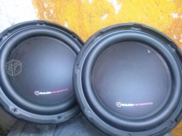 Woofers americanos doble bovinaBASS INFERNO 1500 W