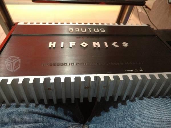 Amplificador HIFONICS BRUTUS CLASE SUPER D