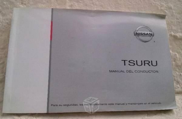 Manual original tsuru // del propietario
