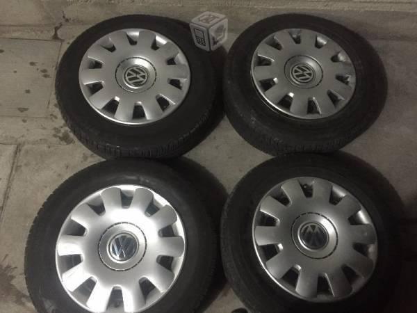 Jgo. LLantas R15 Para Jetta Clásico