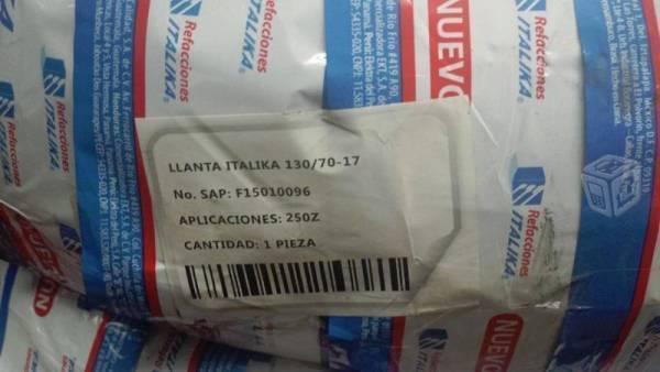 Llanta promocion 130/70-17