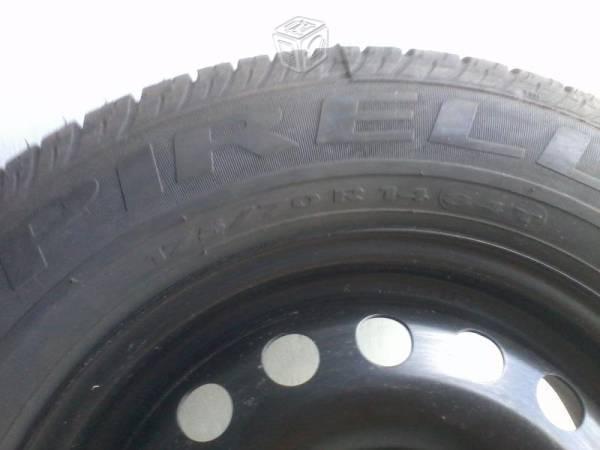 Refacción gol u otros vw pirelli 175 70 r14 nueva