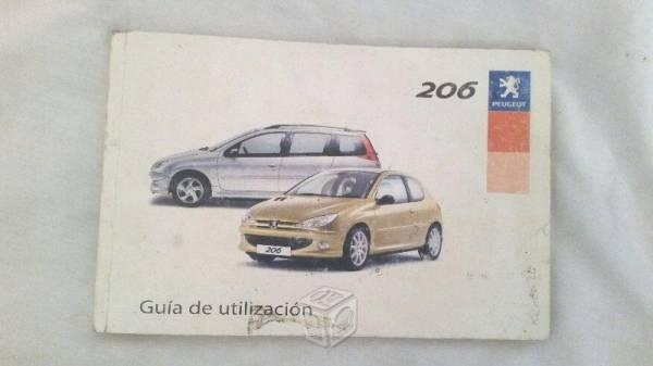 Manual original Peugeot 206