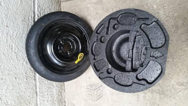 Llanta de refaccion Kumho para Chevrolet Aveo