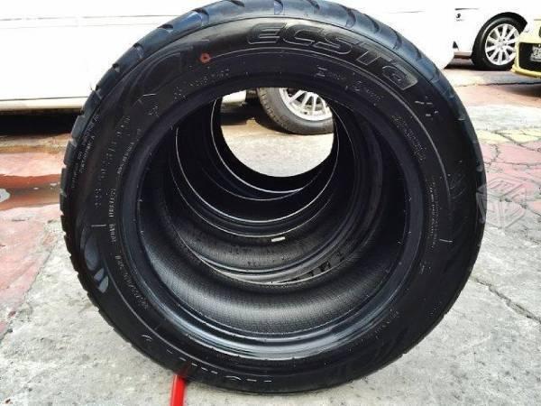 4 llantas kumho xs ecsta ku36 225-50-zr16