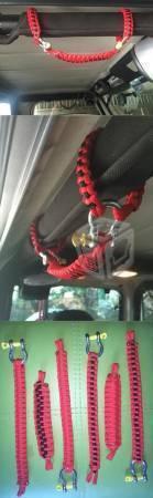 Agarradera Paracord jeep tj jk rzr crawler etc