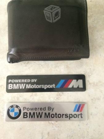 Emblema bmw motorsport aluminio