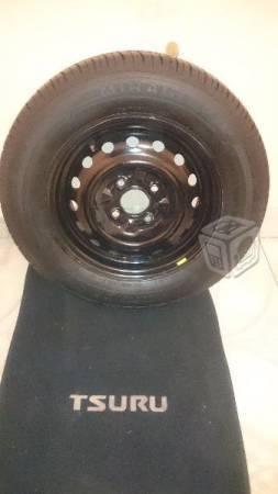 Rin 13 llantas seminuevas maxxis tsuru