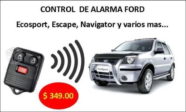 Control de alarma Ford varios modelos