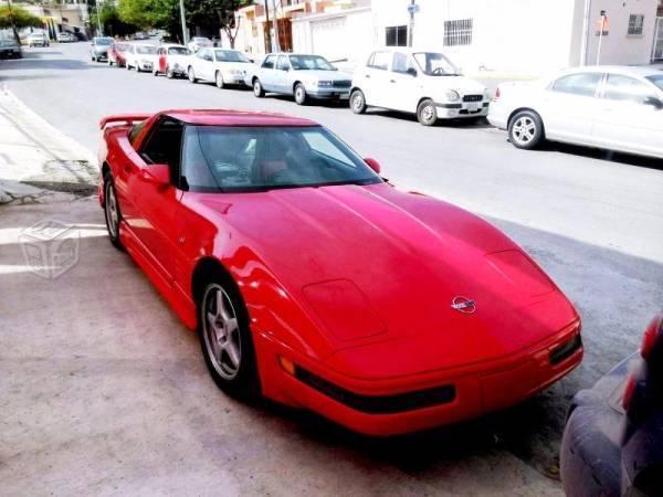 Corvette 40 aniversario modelo rojo -94