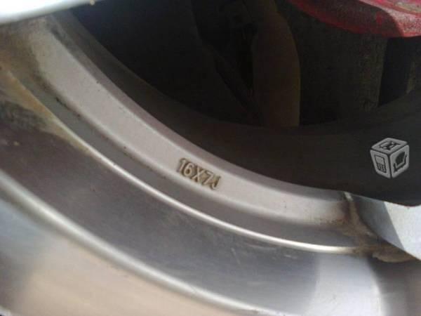 Rines deportivos 5 aspas rin 16 universales