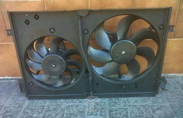 Jgo de radiadores con ventiladores vw jetta golf