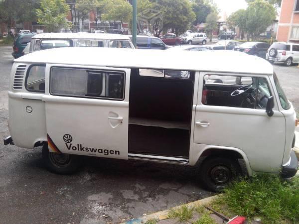 Vw combi . te lleva a donde quiera -87