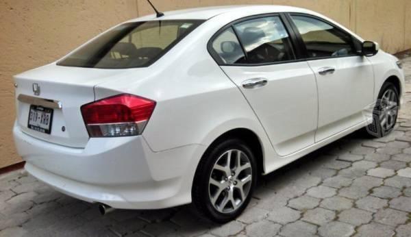 Honda City Ex Automatico Blanco Factura de Agencia -11