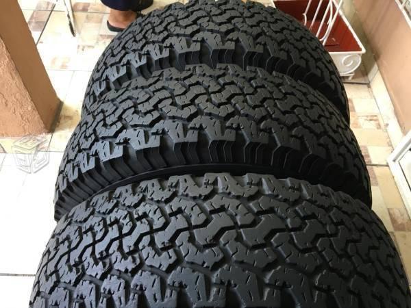 3 llantas 215/70r16 All Terrain