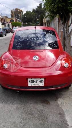 Beetle VW rojo cereza bien cuidado -06
