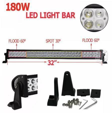 Led De 32 Pulg. 180w para 4x4 rzr