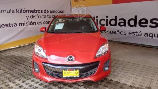 Flamante mazda 3 sport unico dueño color rojo -13