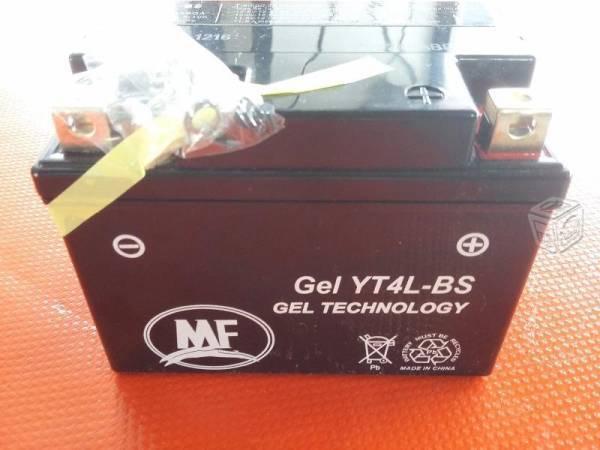 YT4L-BS MF GEL batería para moto