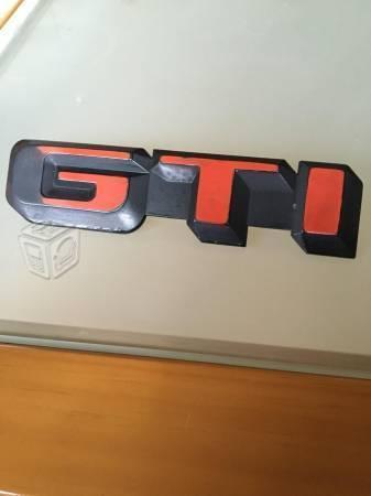 Emblema badge trasero VW Golf GTI A2 MK2
