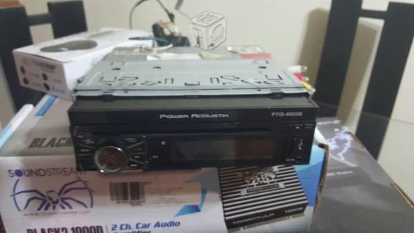 Autoestereo con pantalla 7 de un din como nuevo