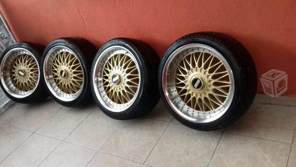 Rines 18 con llantas bbs cuidados