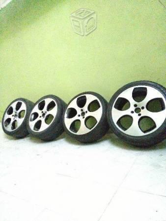 Rines con llantas 18 pulgadas GTI A5