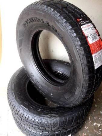 3 llantas 225/75r16 LT 10 capas Radar