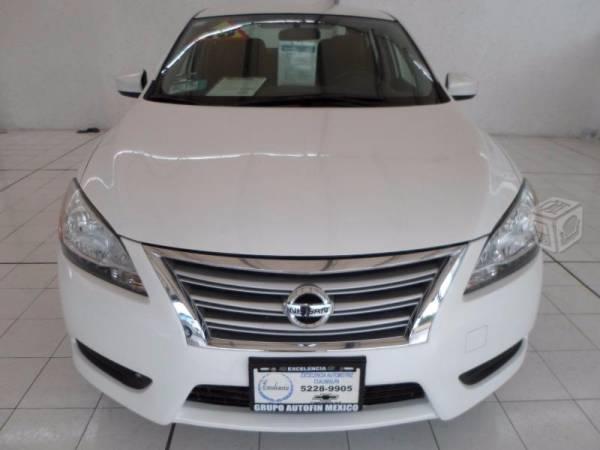 Nissan Sentra Sense CVT Blanco -13